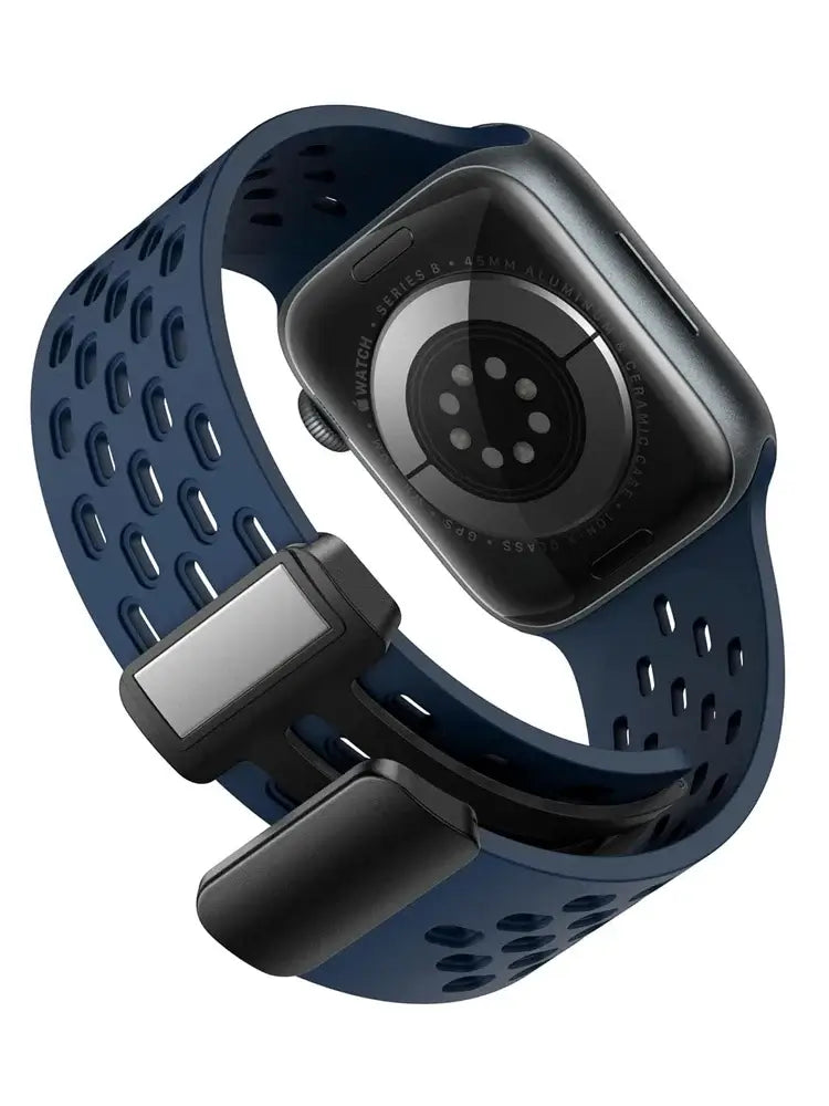 Apple Watch Silicone Strap - Breathable Comfortable Band