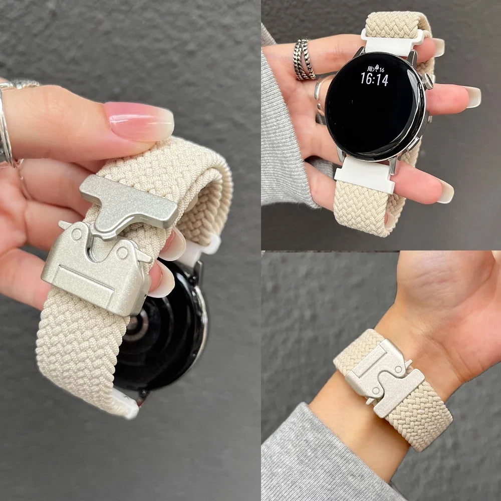 COROS Nylon Braided Watch Bands Replacement Unisex Strap