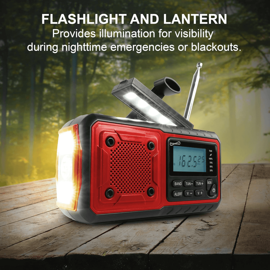 Supersonic Guardian Multi-Powered Emergency Radio with NOAA - additional product photo