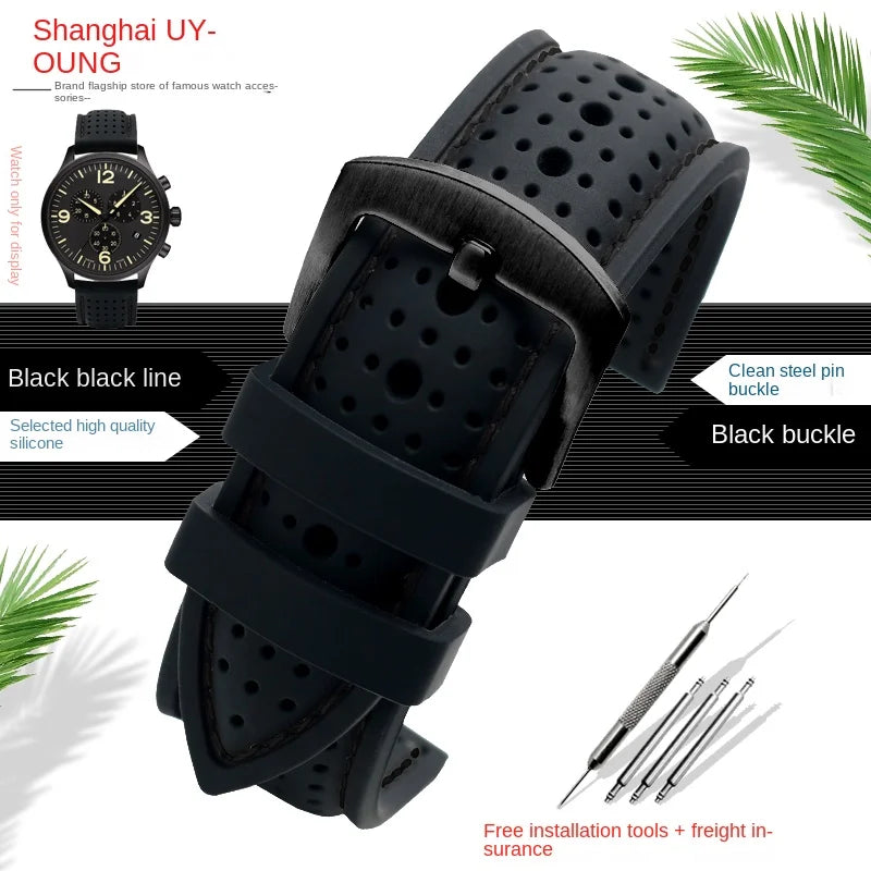 OnePlus Smartwatch Bands Soft Silicone Waterproof Sports Watch Strap