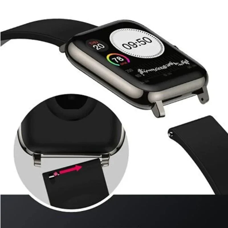 OnePlus Smartwatch Bands Silicone Watch Strap Replacement Bracelet