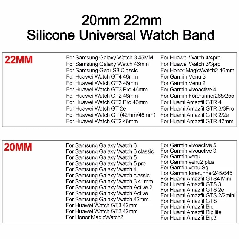 OnePlus Smartwatch Bands Silicone Watch Strap Replacement Bracelet