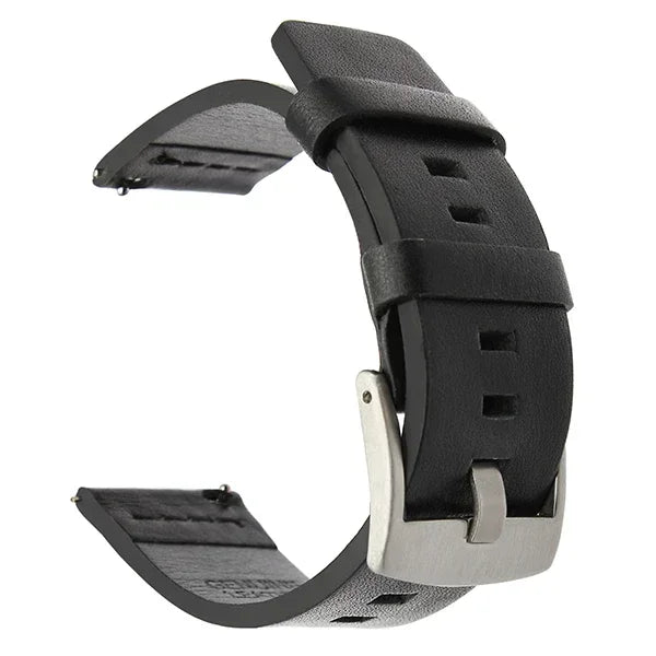 Motorola Moto Watch Bands - Quick Release Leather Smartwatch Straps