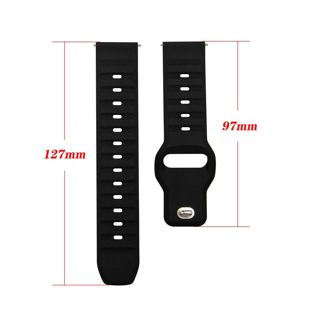 OnePlus Smartwatch Bands Silicone Sport Strap Bracelet Replacement