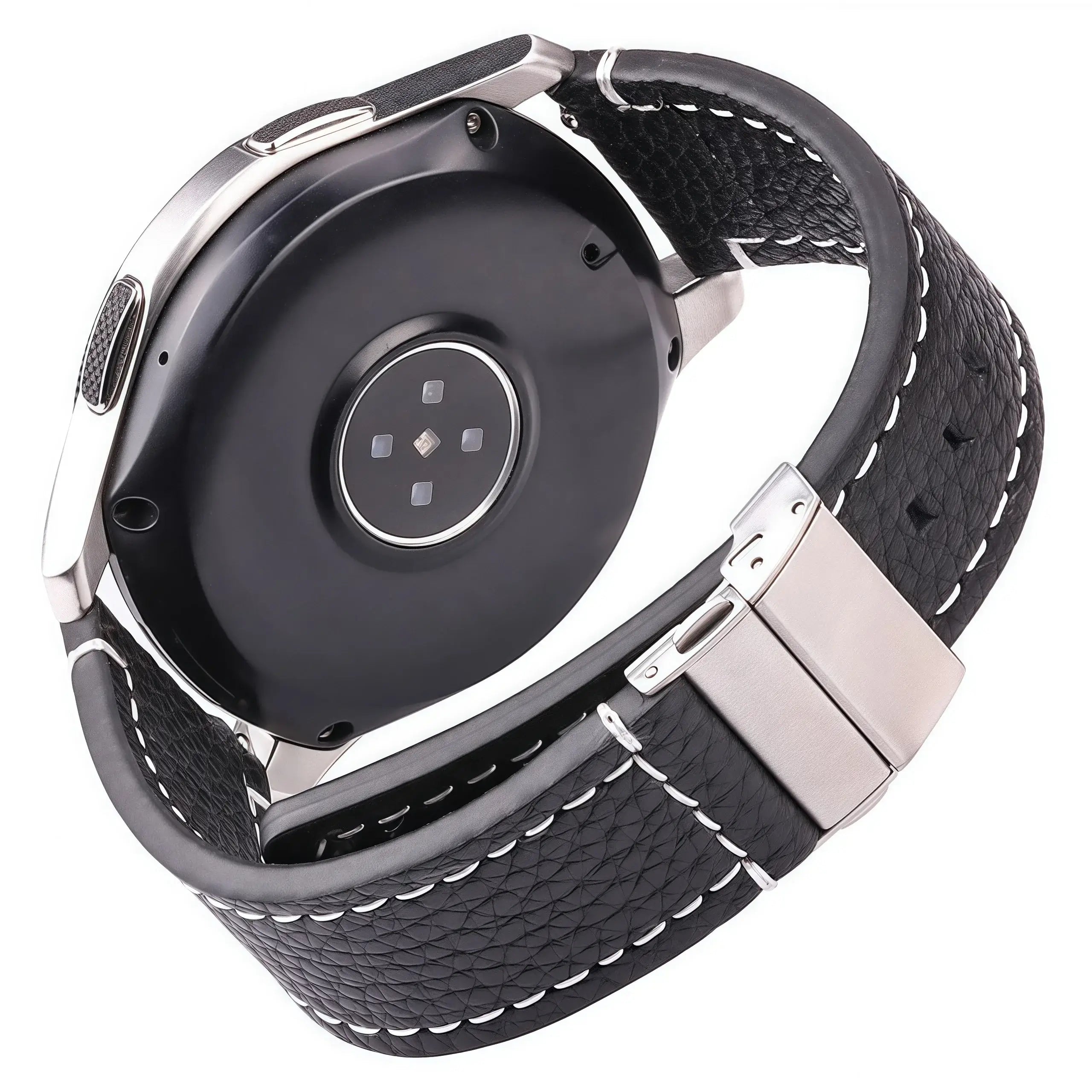 Amazfit Leather Watch Bands Genuine Cowhide Replacement Strap for Smartwatch