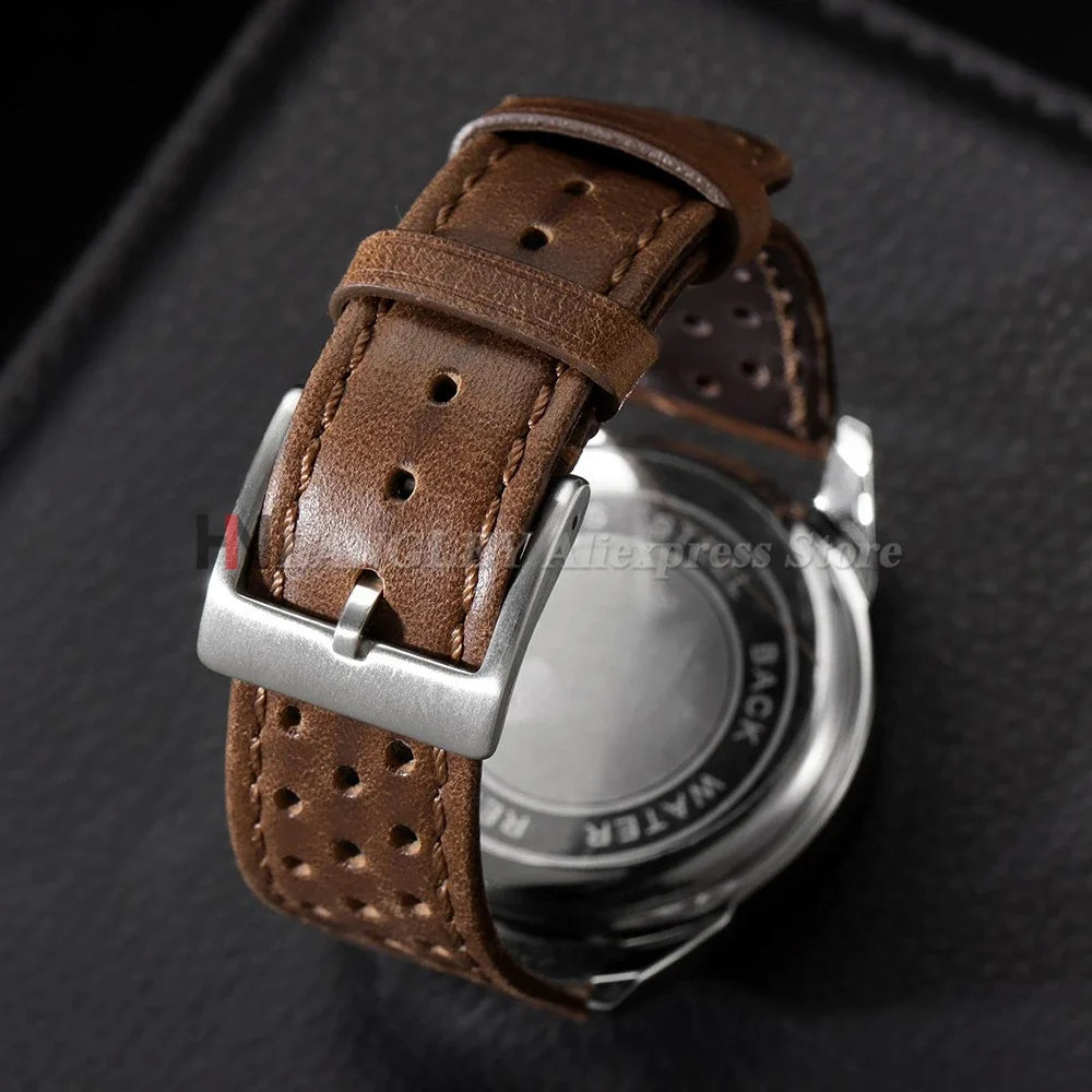 Polar Leather Watch Bands For Polar Smartwatch - Unisex Vintage Calfskin Strap