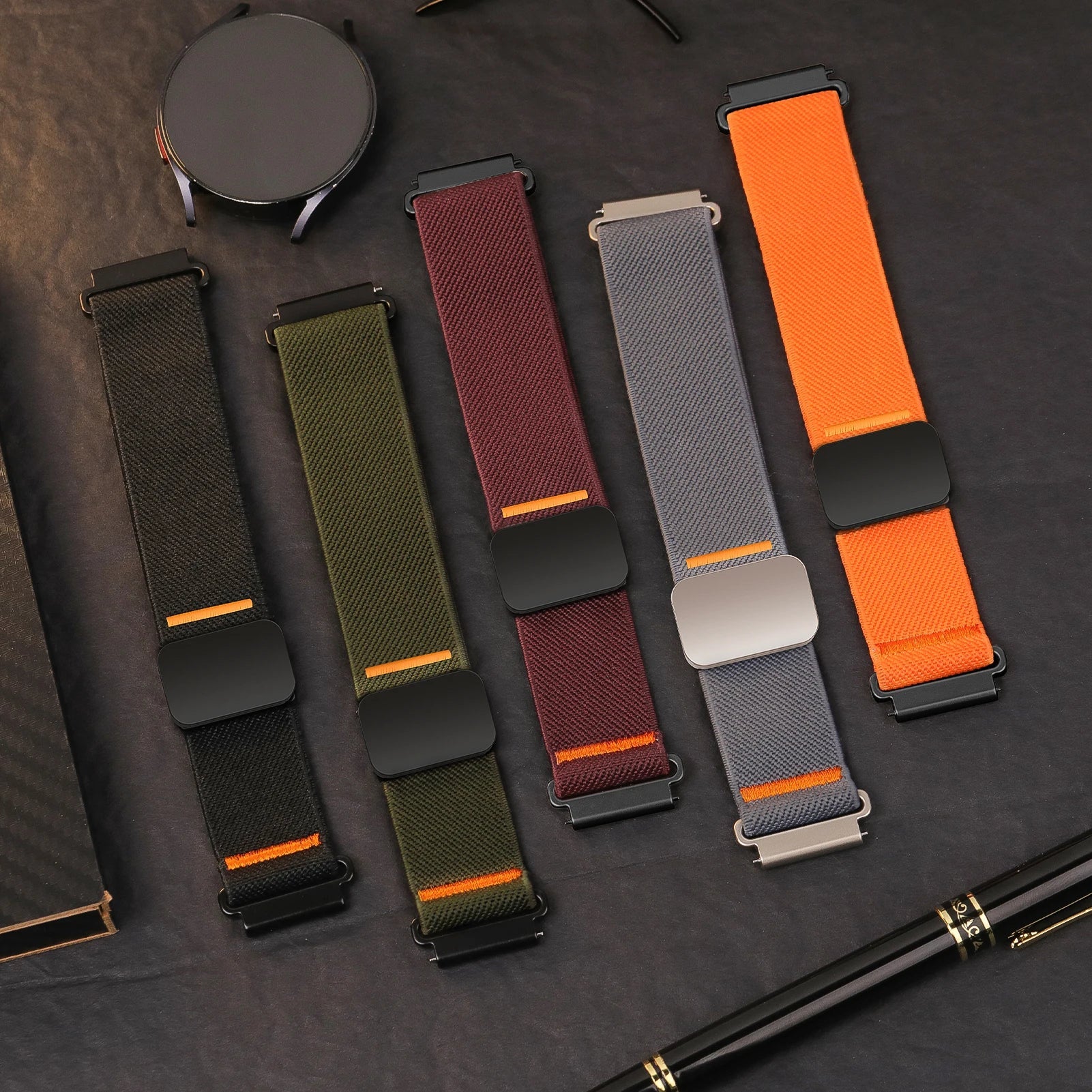 COROS Magnetic Watch Bands Nylon Strap - Adjustable Wristband
