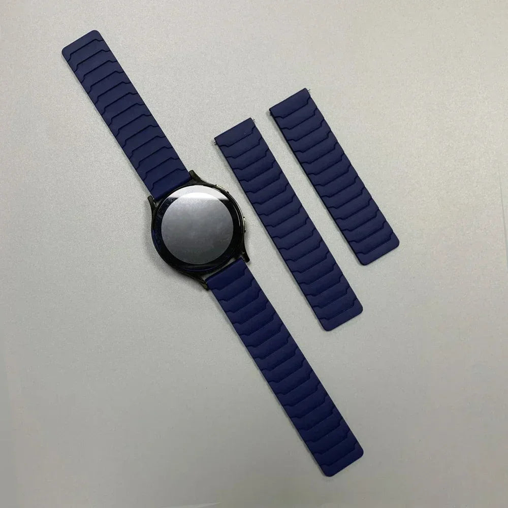 OnePlus Smartwatch Bands, Magnetic Silicone Loop Sport Watch Band Strap
