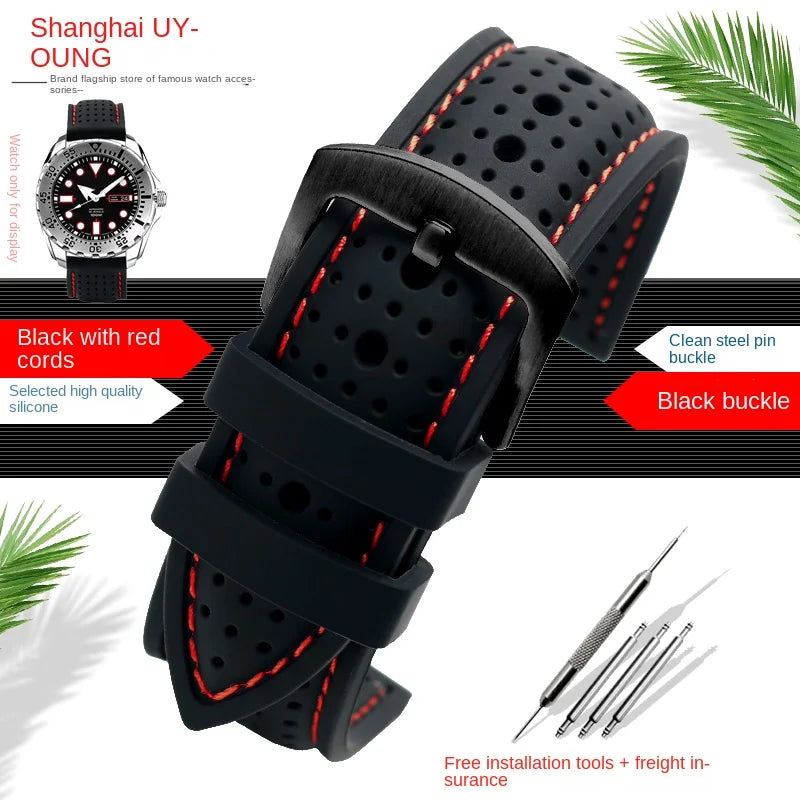 OnePlus Smartwatch Bands Soft Silicone Waterproof Sports Watch Strap