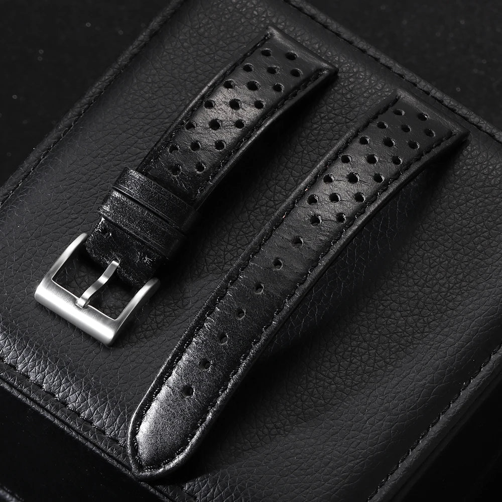 Polar Leather Watch Bands For Polar Smartwatch - Unisex Vintage Calfskin Strap