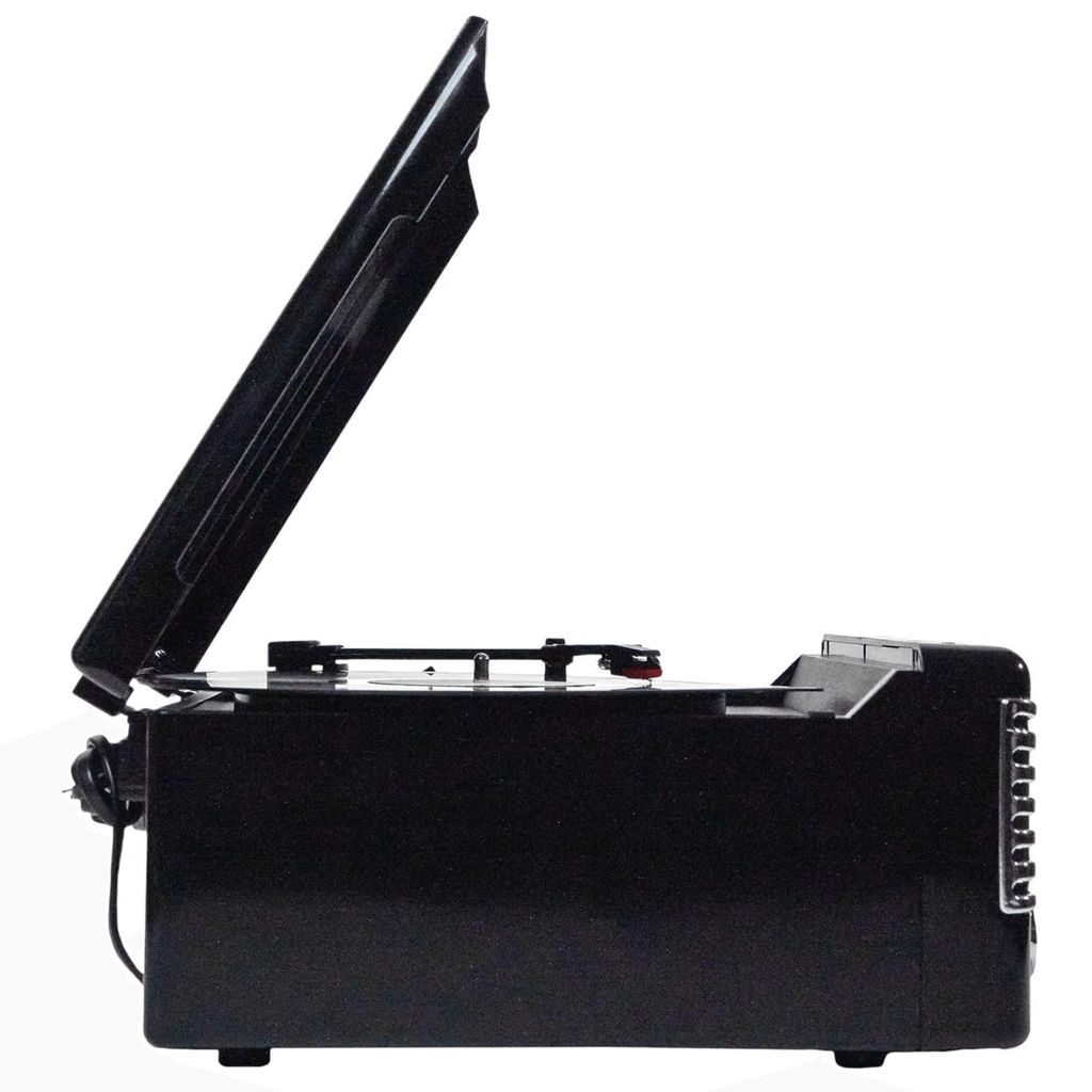 Victor Diner 7-in-1 Turntable Music Center in Black