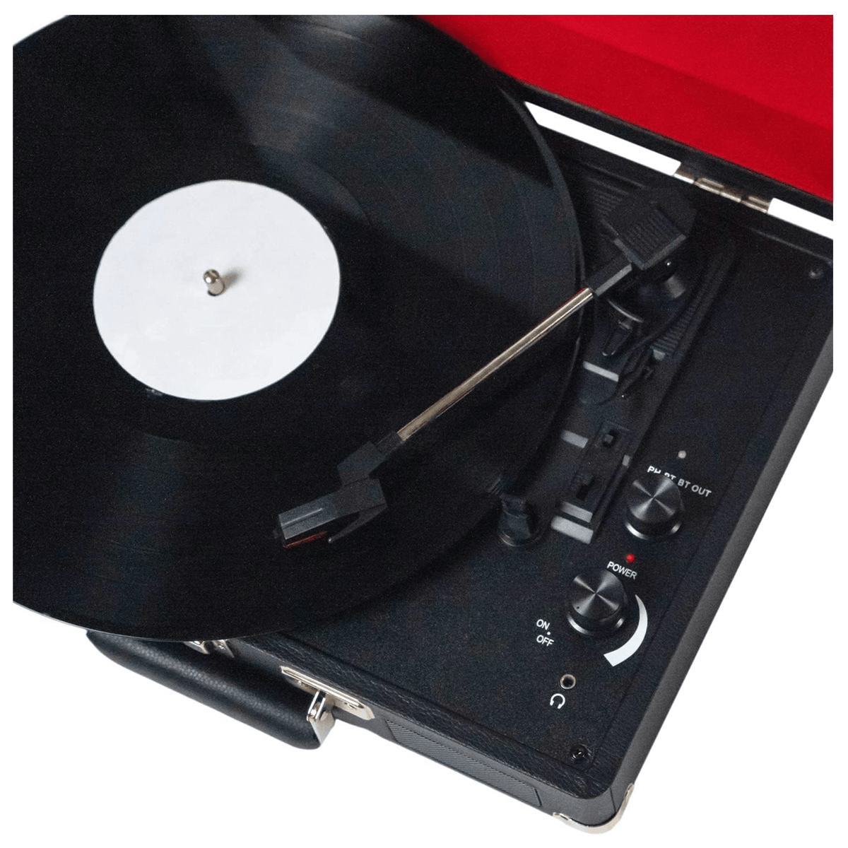 Victor Metro Dual Bluetooth Suitcase 3-Speed Turntable