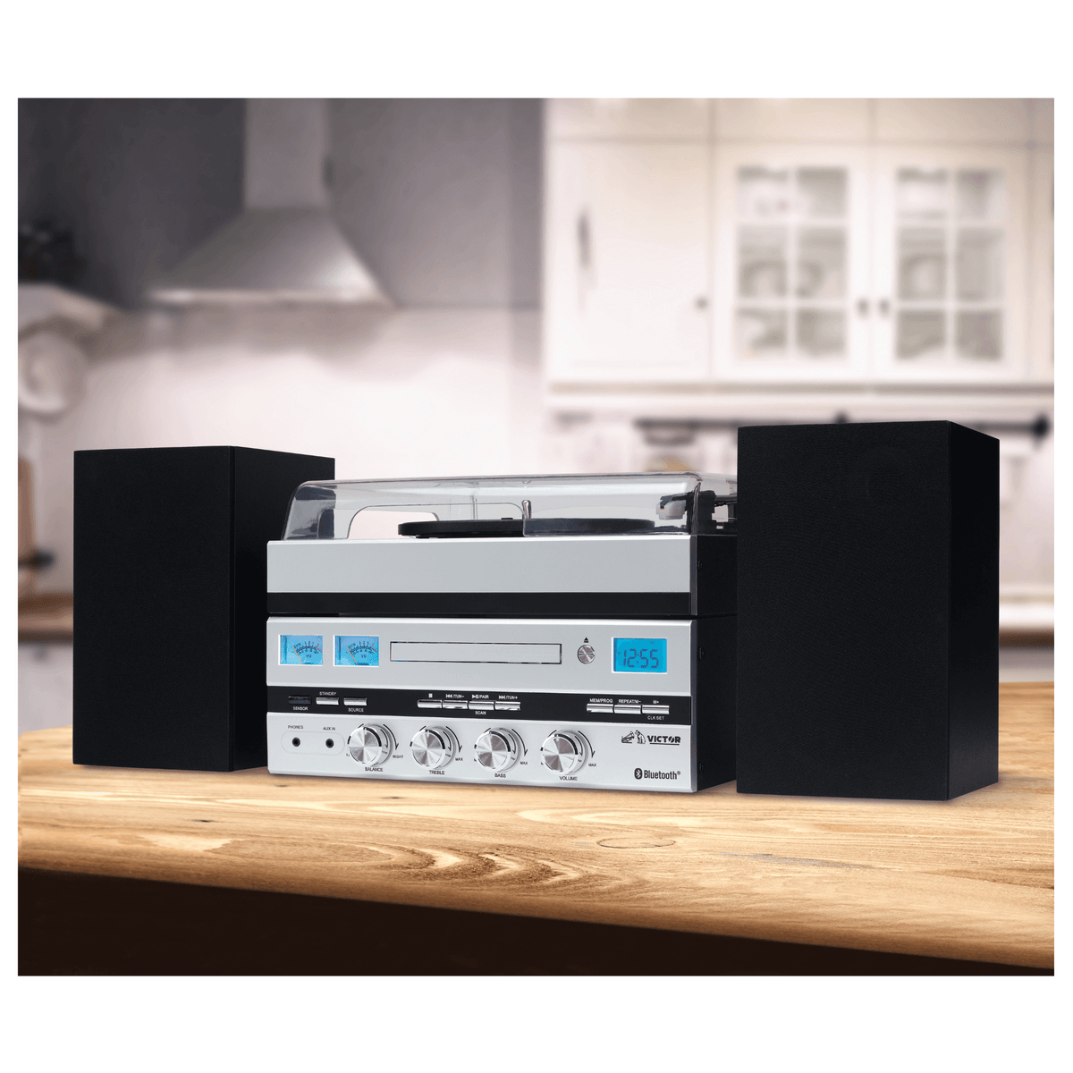 Victor Geneva 5-in-1 Desktop Music Center - additional product photo