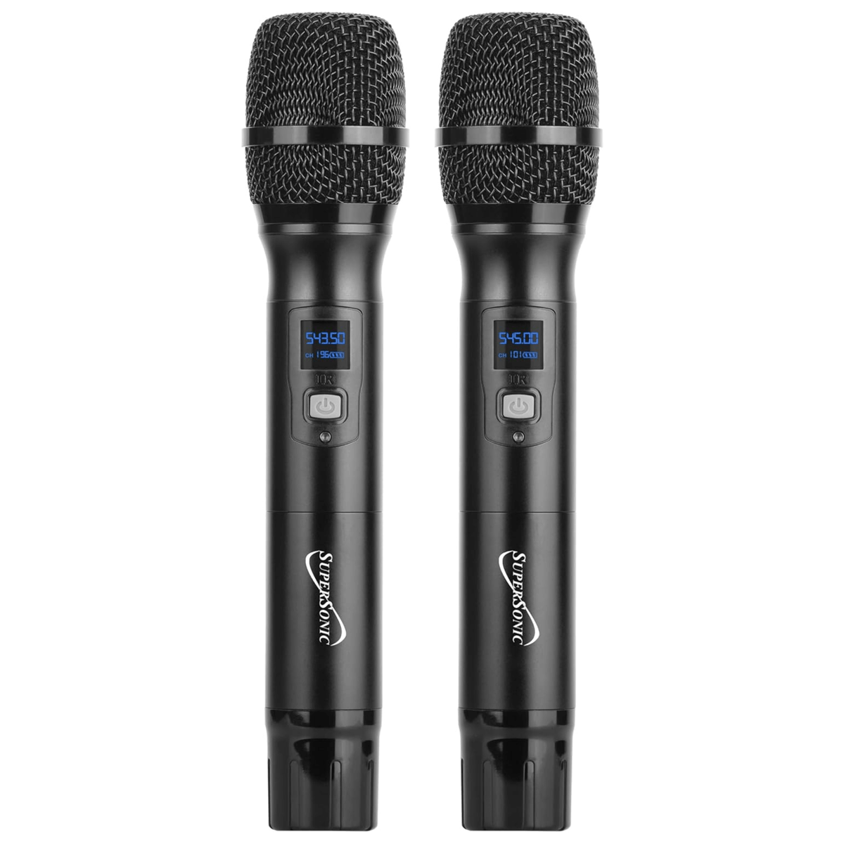 Supersonic UHF Dual Channel Selectable Frequencies Professional Wireless Microphone - additional product photo