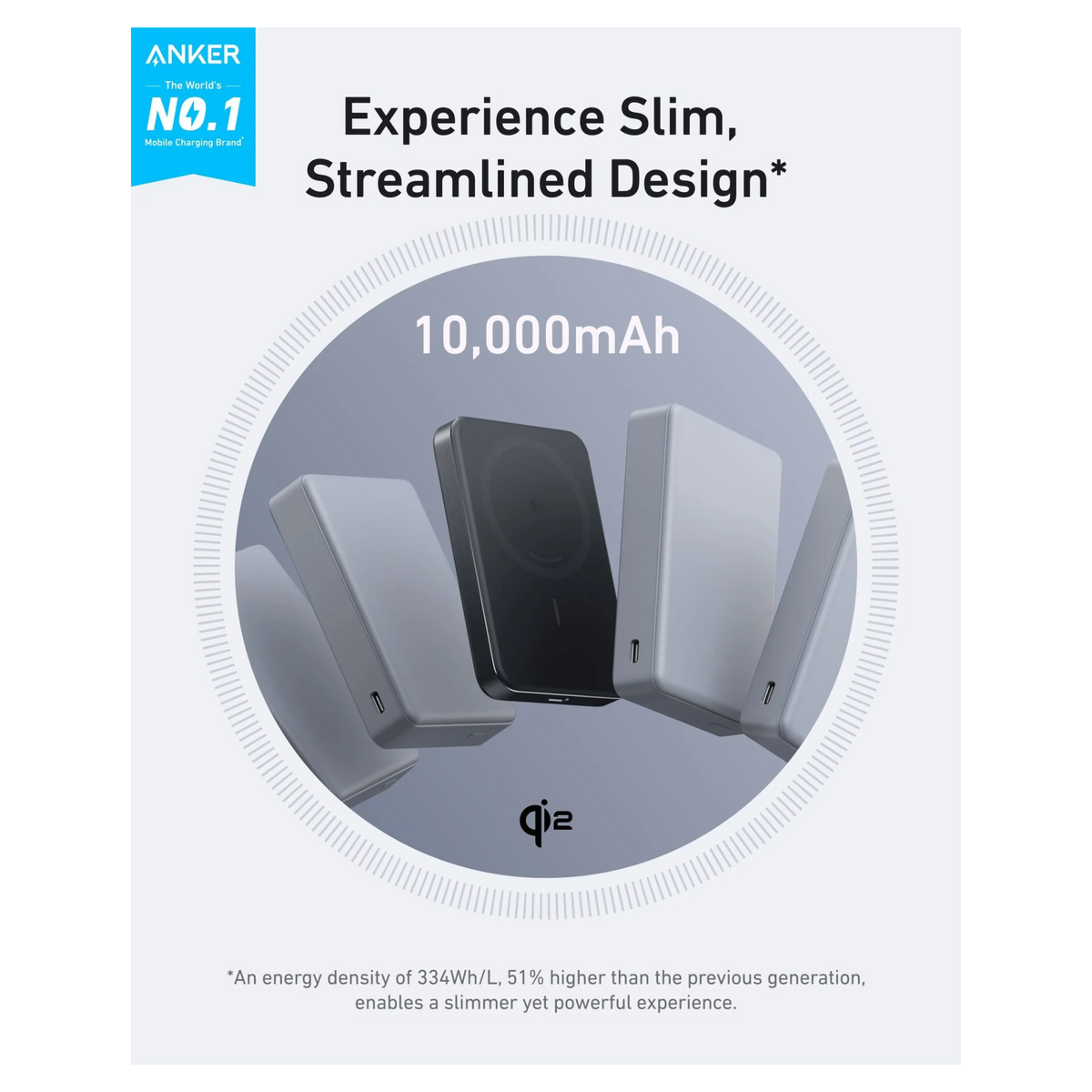 Anker MagGo Power Bank (10K, Slim)